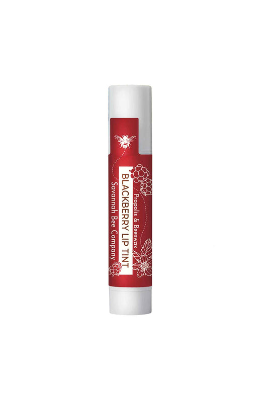 Savannah Bee Company Blackberry Lip Tint has a subtle shimmery finish that flatters any complexion. 