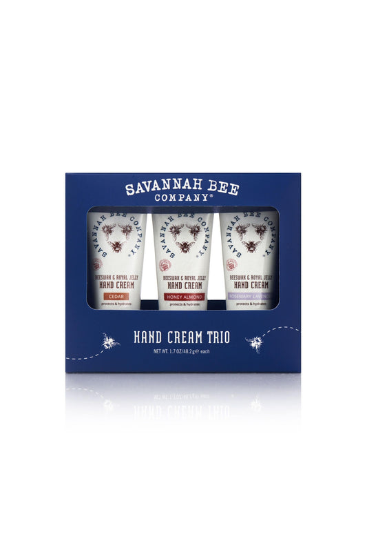Hand Cream Tube Trio Front 
