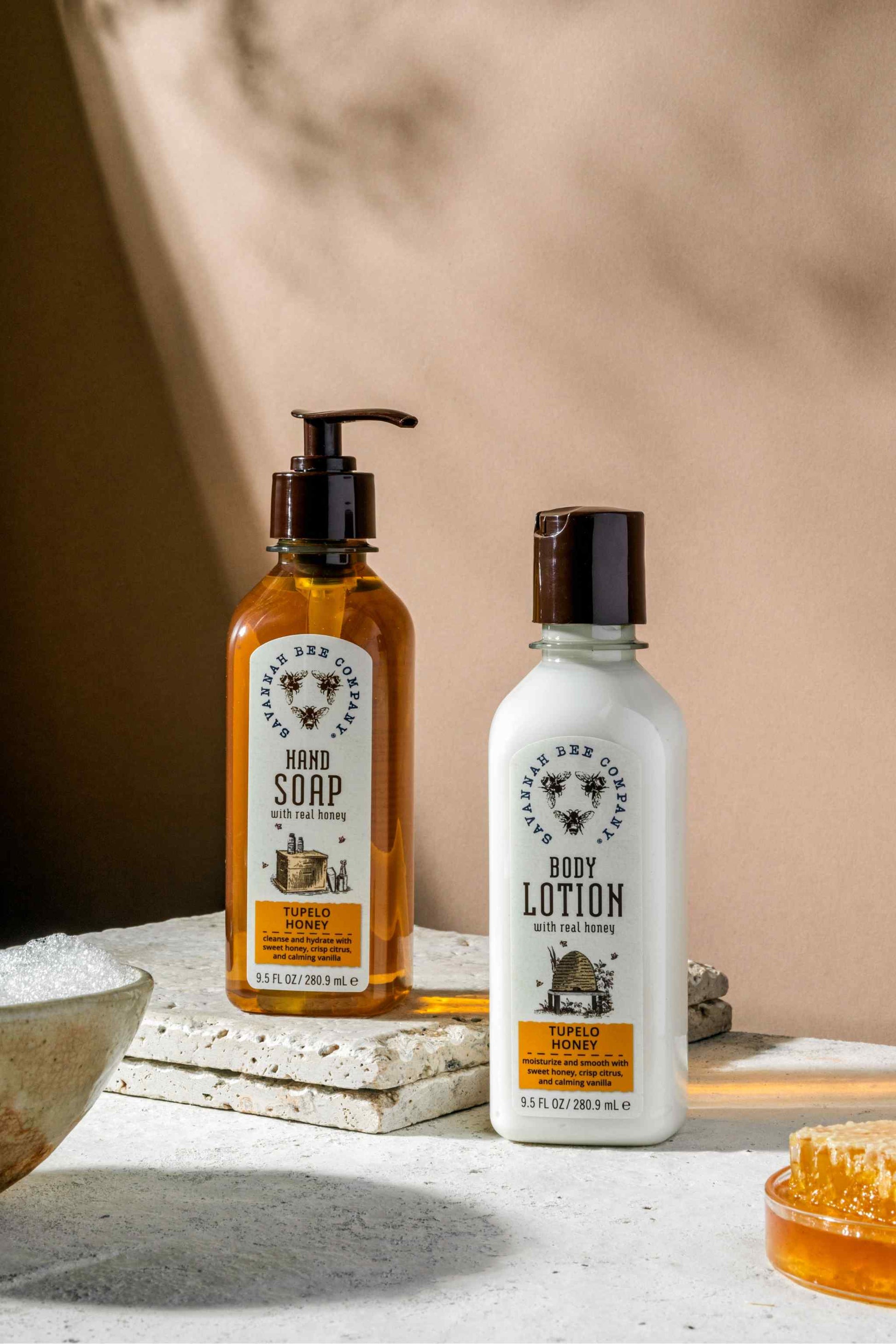 Tupelo Honey Hand Soap and Body Lotion in 9.5 fl. oz.