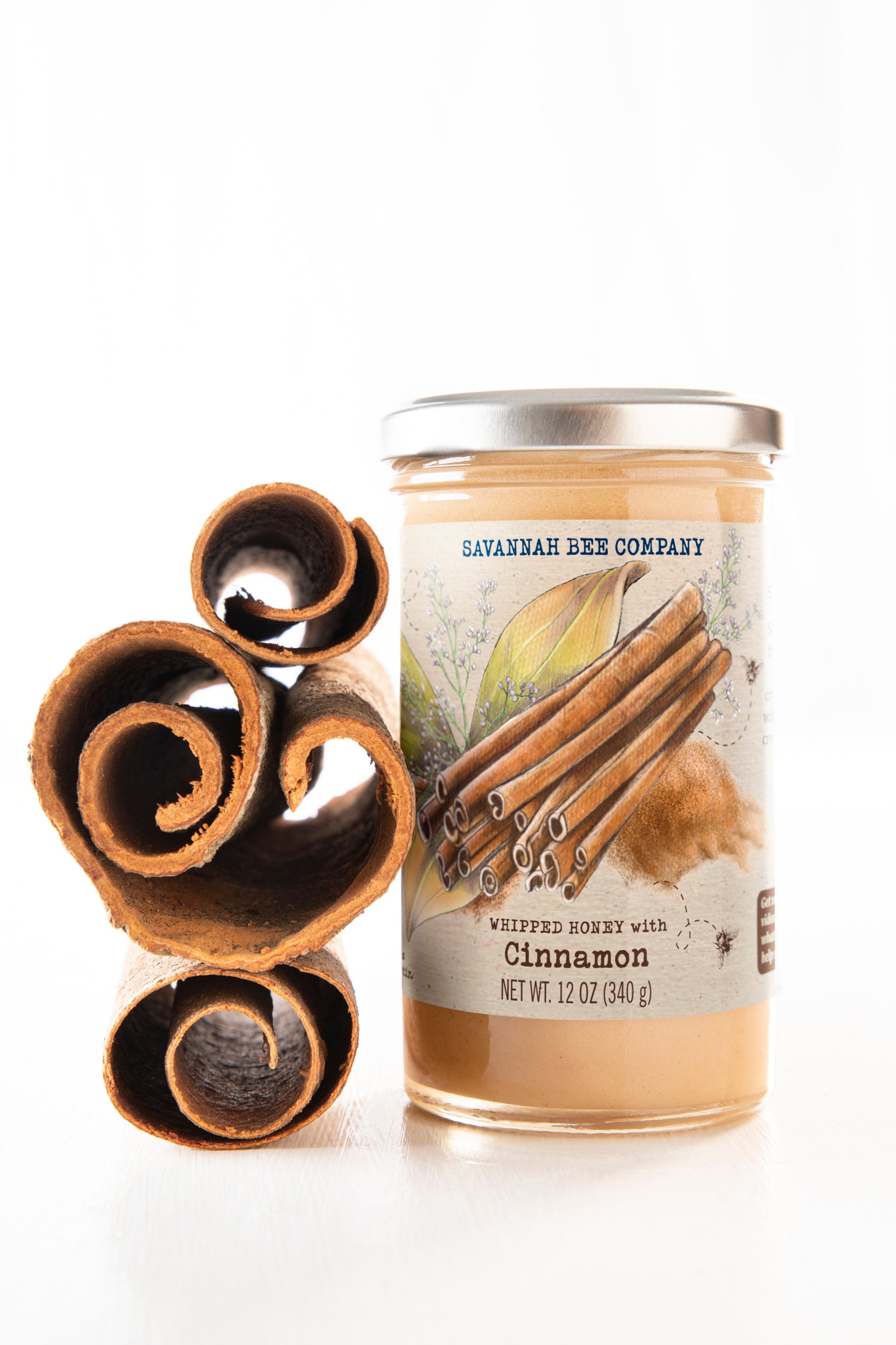 Whipped Honey with Cinnamon 12 oz